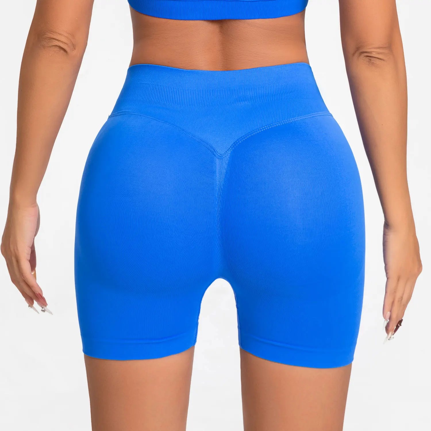 RibFlex Seamless Biker Shorts – High-Waisted Fit with Ribbed Waistband - Willen