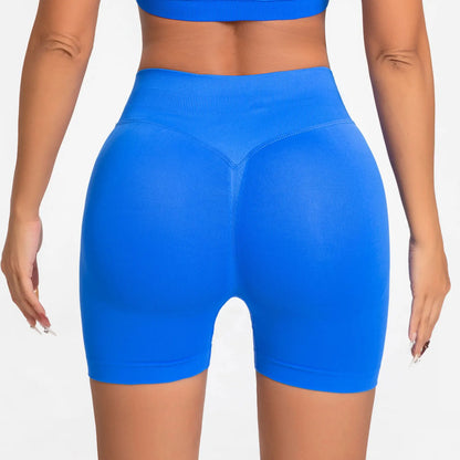 RibFlex Seamless Biker Shorts – High-Waisted Fit with Ribbed Waistband - Willen