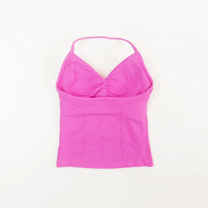 Seamless Open Back Tank Top – Lightweight & Flexible Activewear - Willen