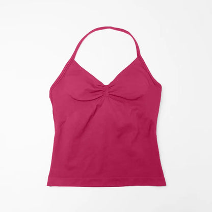Seamless Open Back Tank Top – Lightweight & Flexible Activewear - Willen