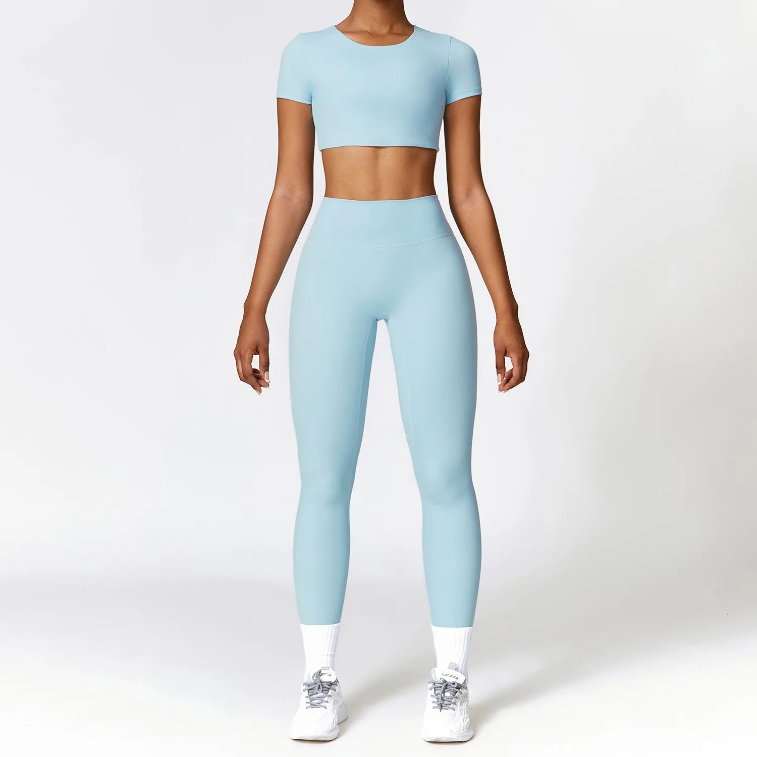 Seamless 2-Piece Yoga & Fitness Set – Nylon, Breathable - Willen