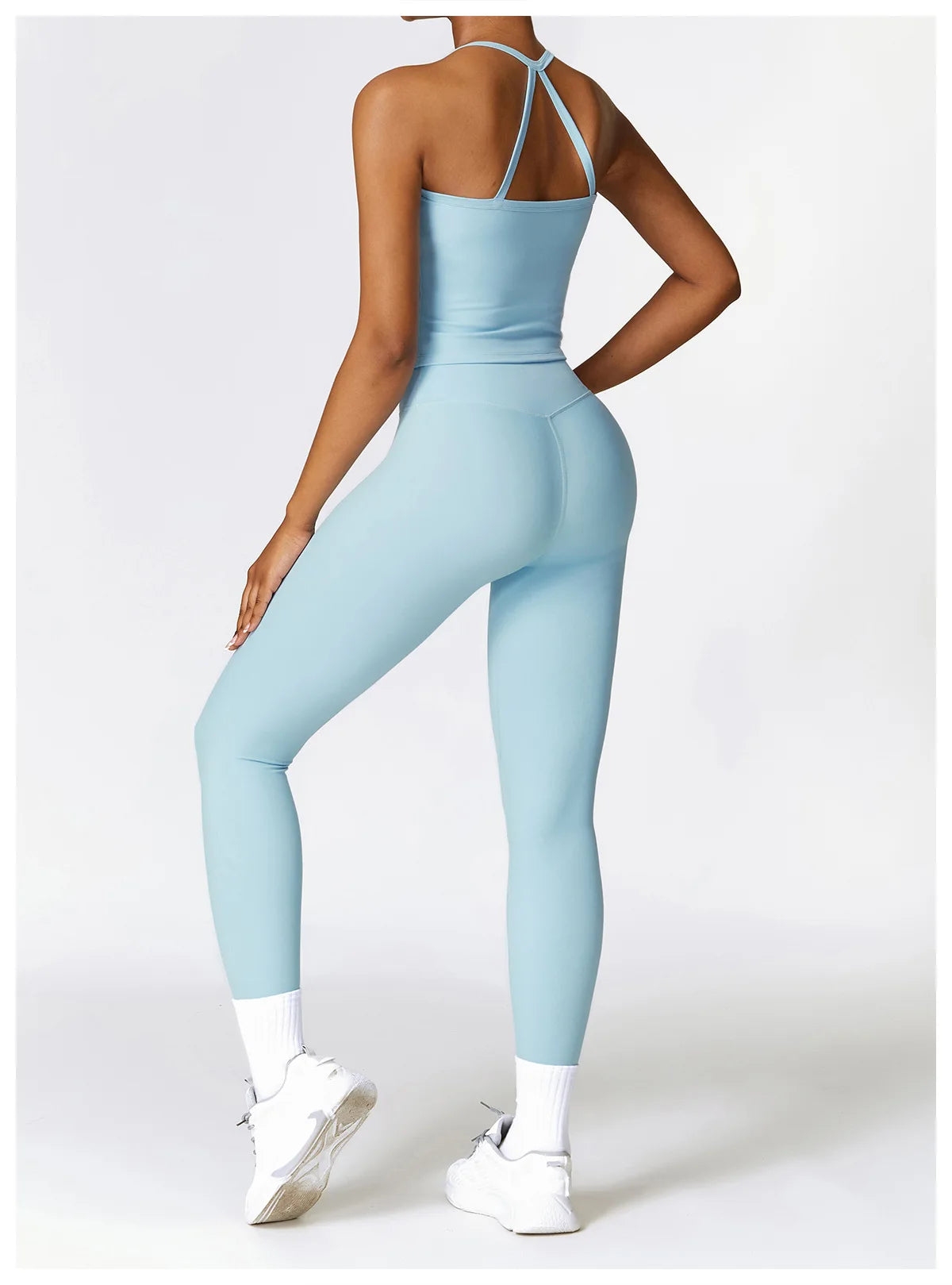 Seamless 2-Piece Yoga & Fitness Set – Nylon, Breathable - Willen