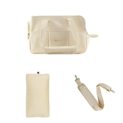 Travel Shoulder Bag for Small Pets – Cotton Sling with Support Base - Willen