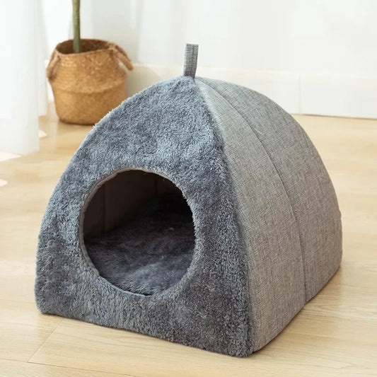 CozyHide Pet Tent – Velvet Indoor Enclosed Bed for Cats and Small Dogs - Willen