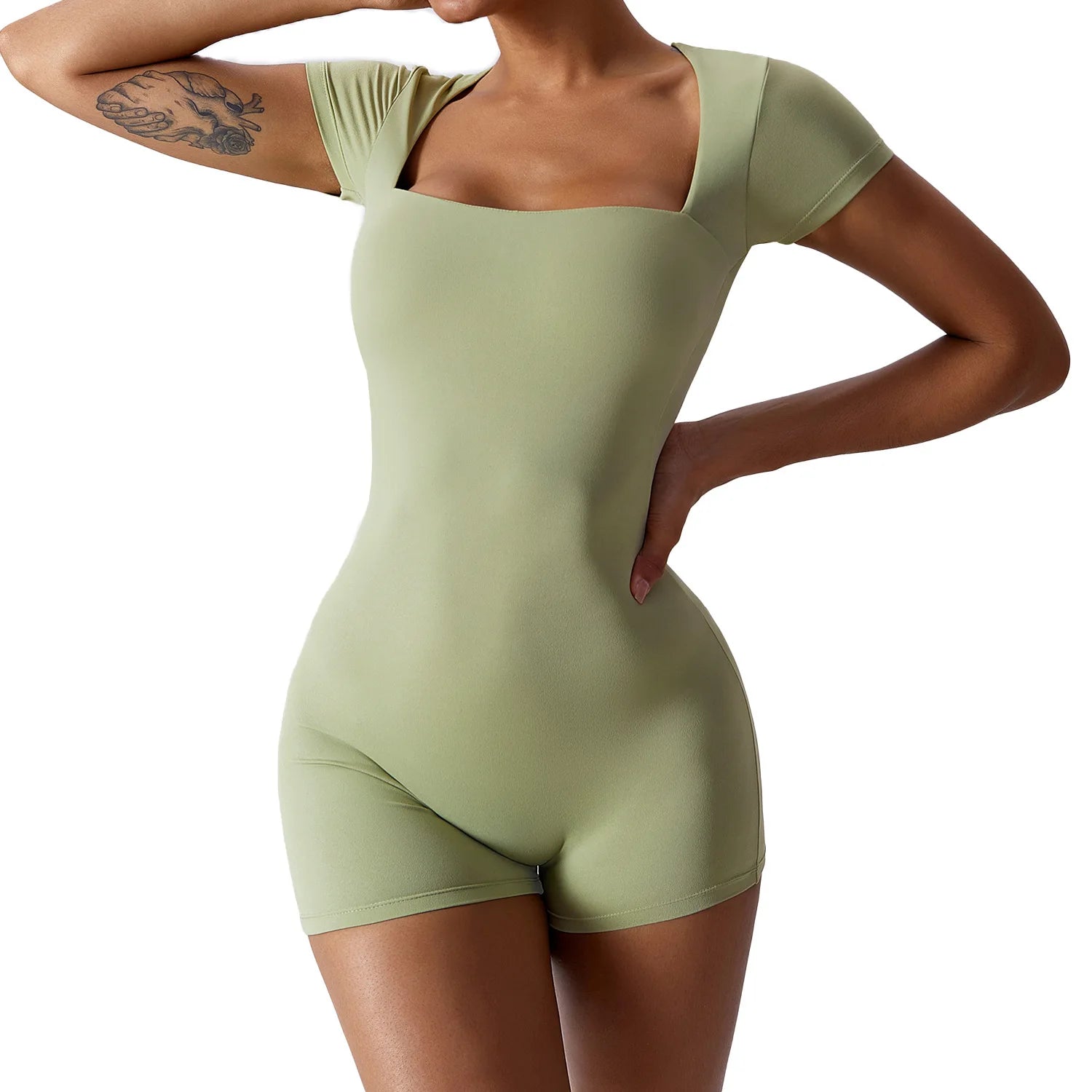 Seamless Yoga Jumpsuit – One-Piece Bodysuit for Gym & Fitness - Willen