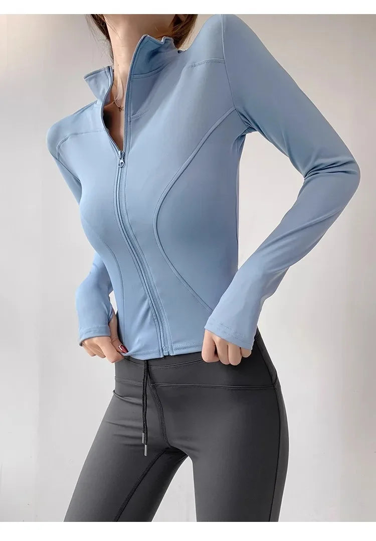 AeroDry Zip Jacket – Lightweight Activewear Jacket for Women - Willen