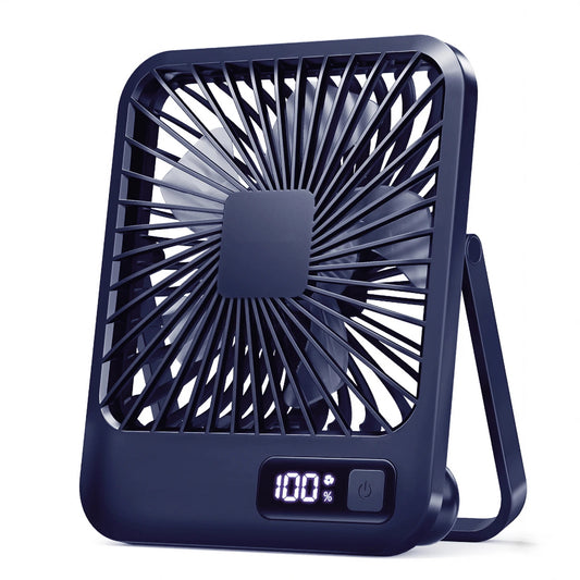 Portable Folding Desk Fan – 180° Adjustable, USB Rechargeable - Willen