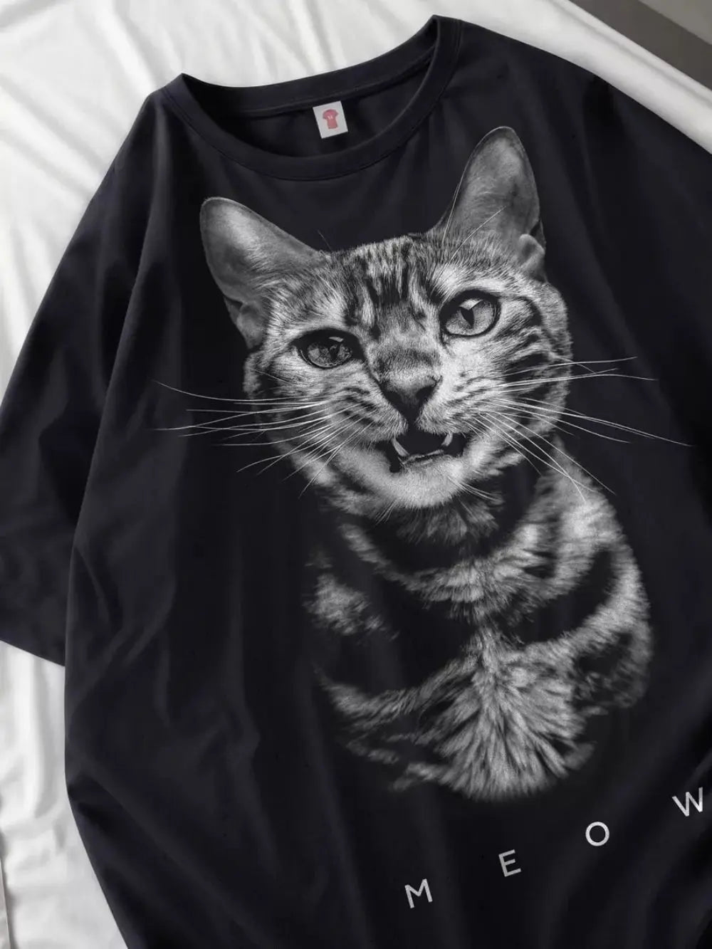 Urban Doberman Print Tee – Oversized Cotton T-Shirt - Willen