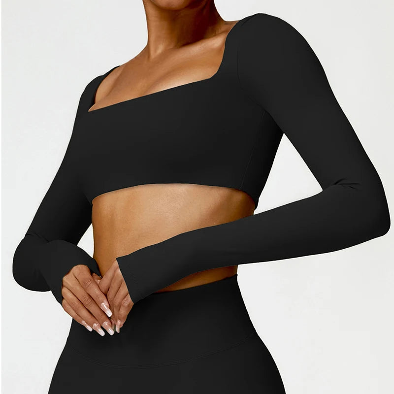 MotionSleeve – Seamless Stretch Long Sleeve Top - Willen