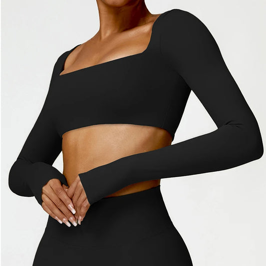 MotionSleeve – Seamless Stretch Long Sleeve Top - Willen