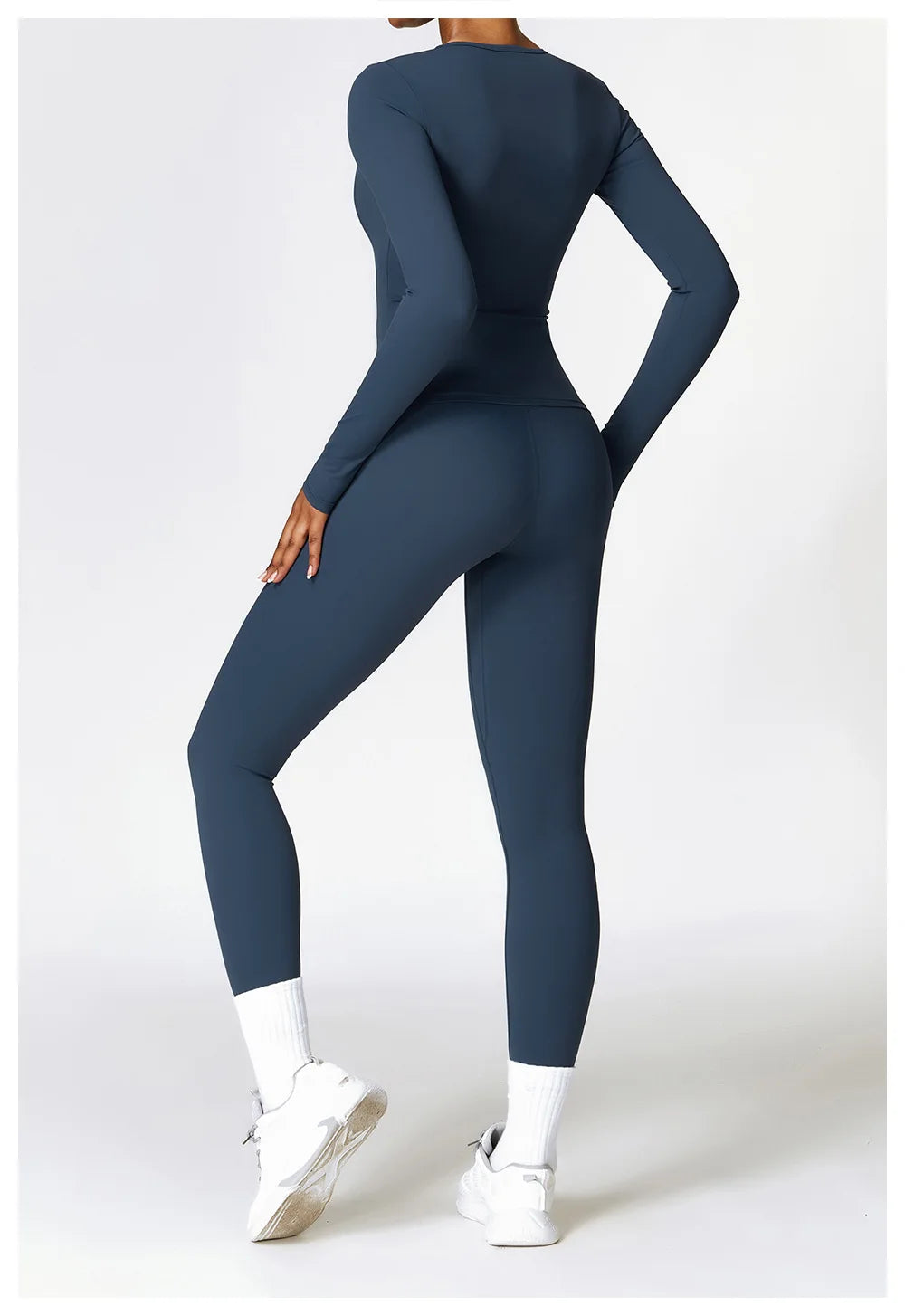 Seamless 2-Piece Yoga & Fitness Set – Nylon, Breathable - Willen