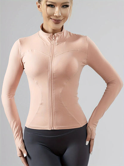 WarmFlex Yoga Jacket – Lightweight Slim-Fit Training Layer for Women - Willen