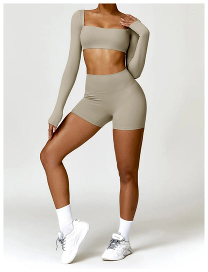 MotionSleeve – Seamless Stretch Long Sleeve Top - Willen