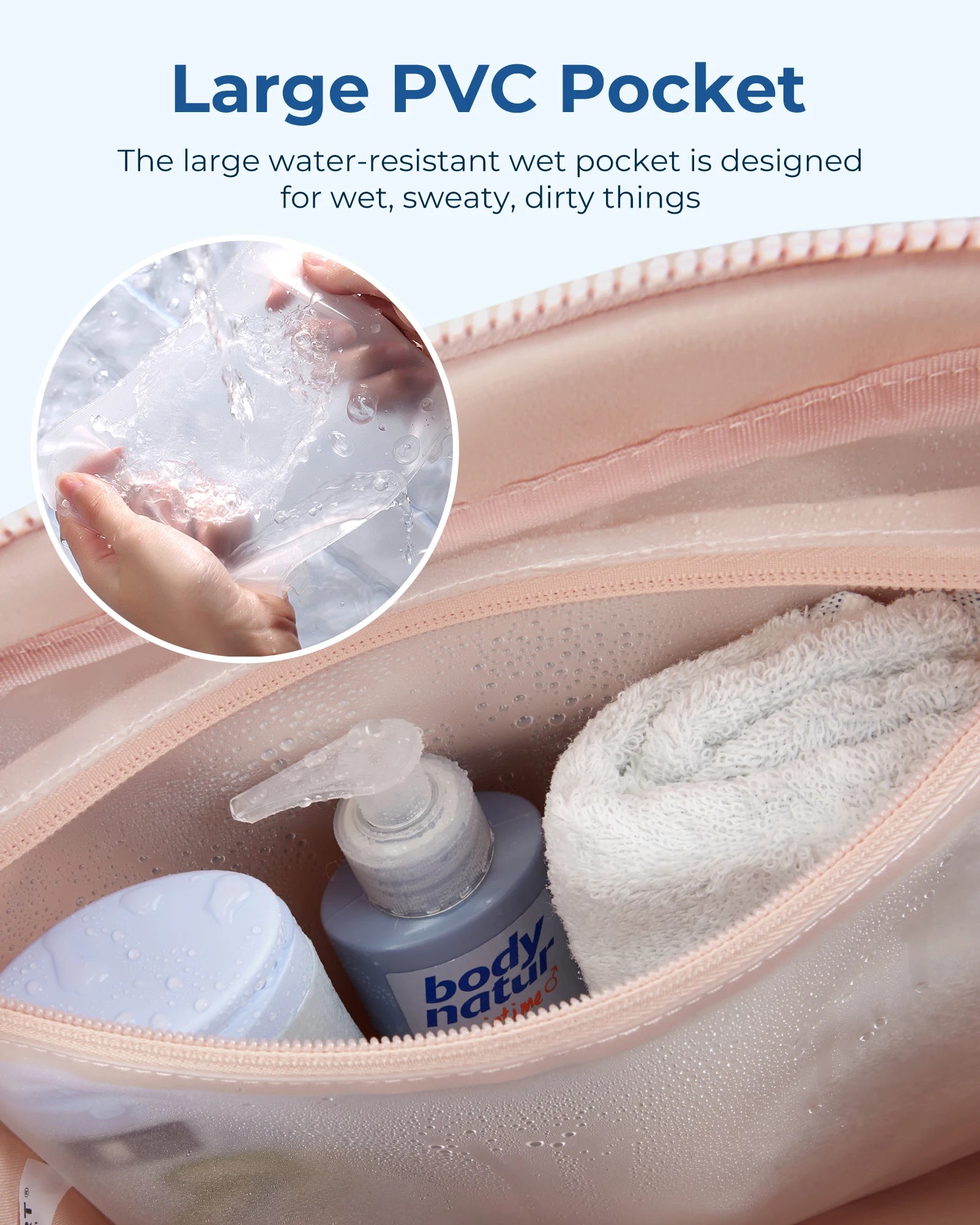 Water-Resistant Travel Shoulder Bag – Multi-Use Duffel with Trolley Sleeve - Willen