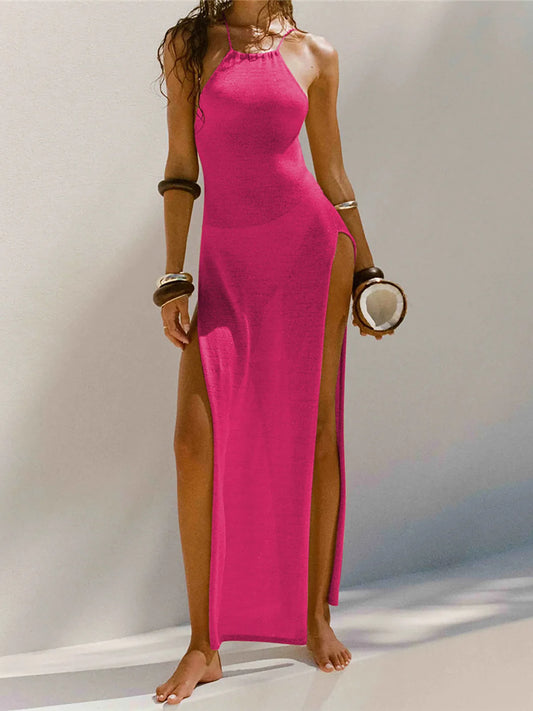 Lightweight Crochet Cover-Up – Maxi Dress for Summer & Travel - Willen
