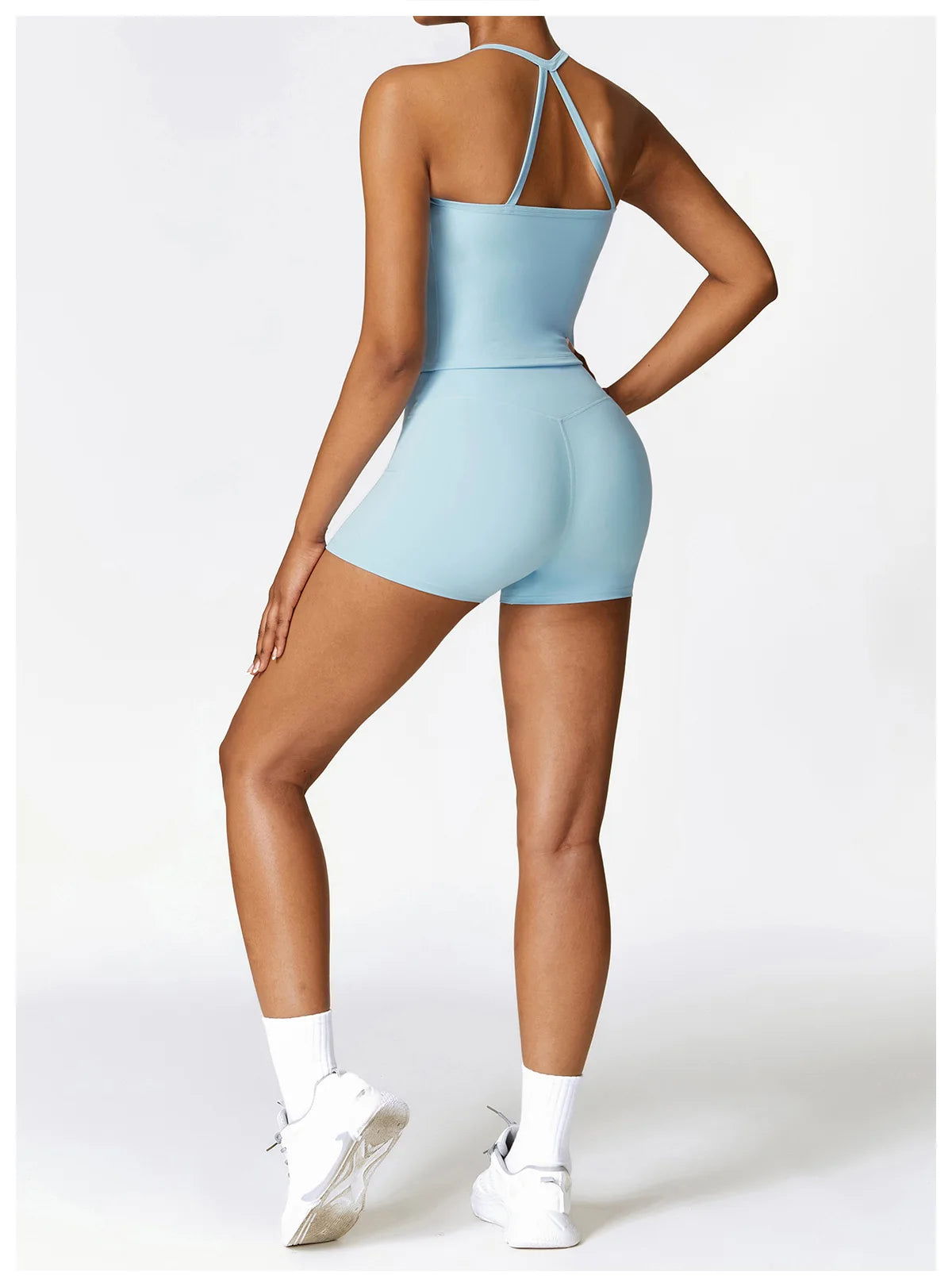 Seamless 2-Piece Yoga & Fitness Set – Nylon, Breathable - Willen