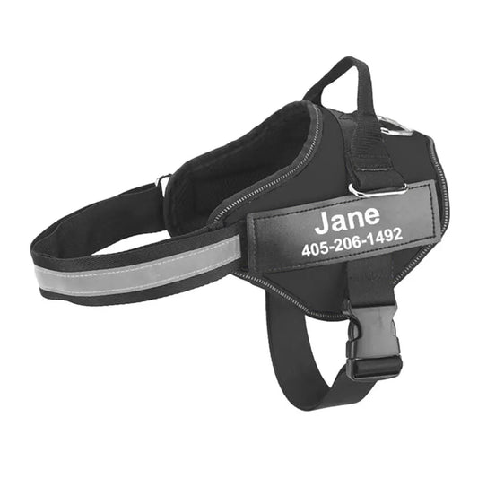 Reflective Dog Harness – Adjustable, Breathable, Padded - Willen