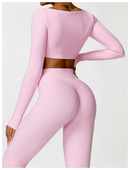 MotionSleeve – Seamless Stretch Long Sleeve Top - Willen
