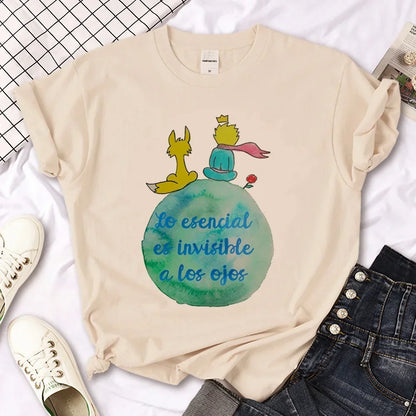 Celestial Prince Harajuku Tee – Unisex Polyester T-Shirt with Anime-Inspired Print - Willen
