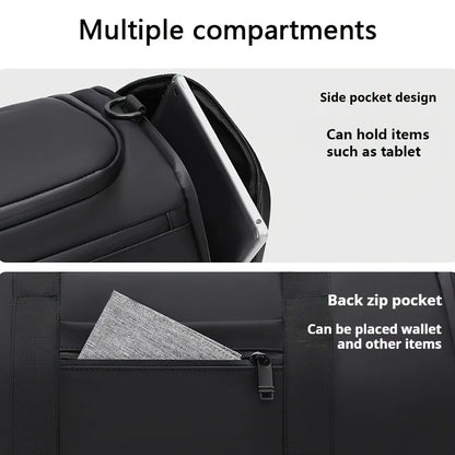 Large Travel Duffel Bag – Oxford Weekender with Wet Pocket & Multi-Compartments - Willen