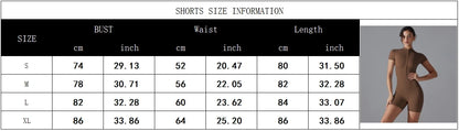 One-Piece Zip-Up Active Bodysuit – Breathable Nylon-Spandex for Women - Willen