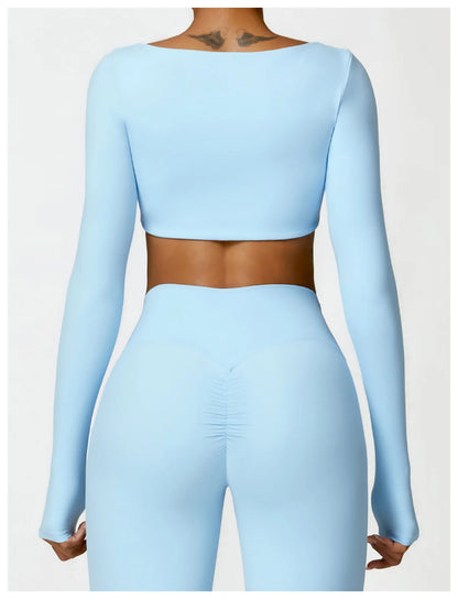 MotionSleeve – Seamless Stretch Long Sleeve Top - Willen