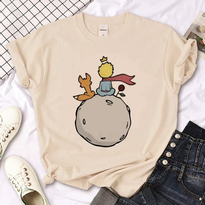 Celestial Prince Harajuku Tee – Unisex Polyester T-Shirt with Anime-Inspired Print - Willen