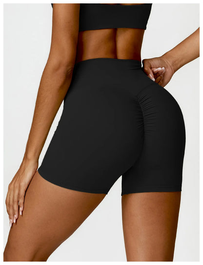 High-Waist Seamless Yoga Shorts – Breathable Stretch Fit for Active Comfort - Willen