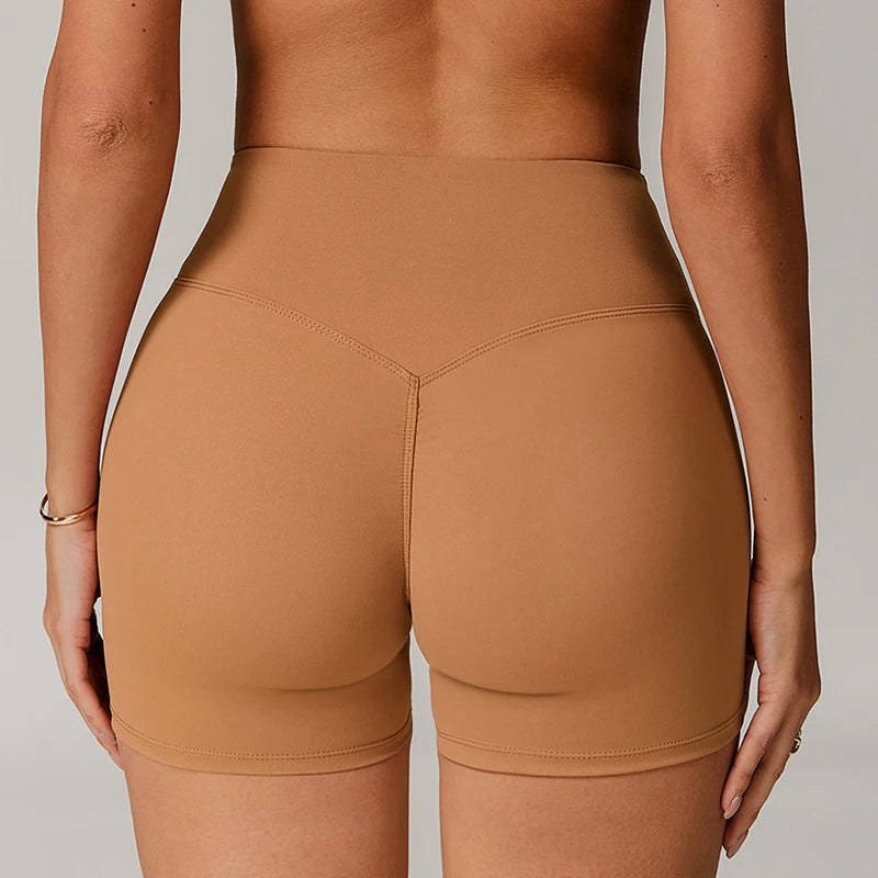 Seamless High-Waisted Workout Shorts – Flexible Fit with Supportive Feel - Willen