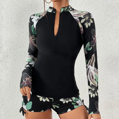 SurfEase Swim Set – Two-Piece Long Sleeve Swimsuit for Active Use - Willen