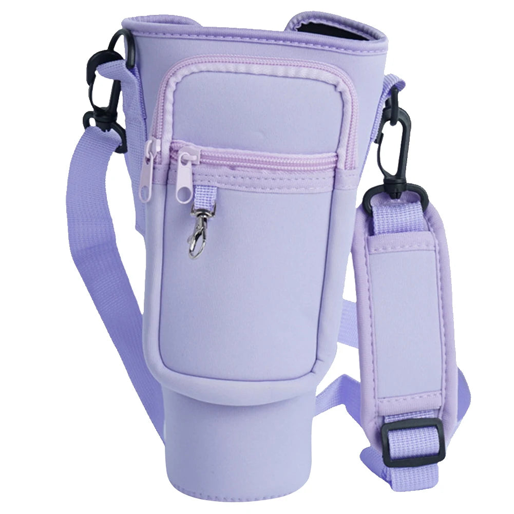 40oz Neoprene Bottle Sleeve with Strap – Fits Large Tumblers - Willen