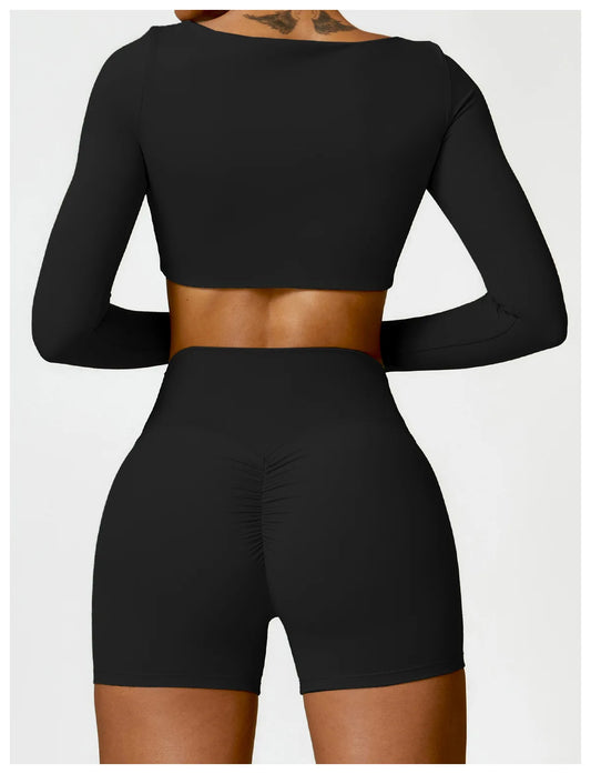 MotionSleeve – Seamless Stretch Long Sleeve Top - Willen