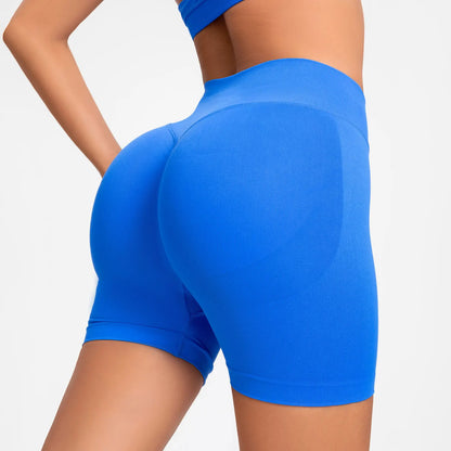 RibFlex Seamless Biker Shorts – High-Waisted Fit with Ribbed Waistband - Willen