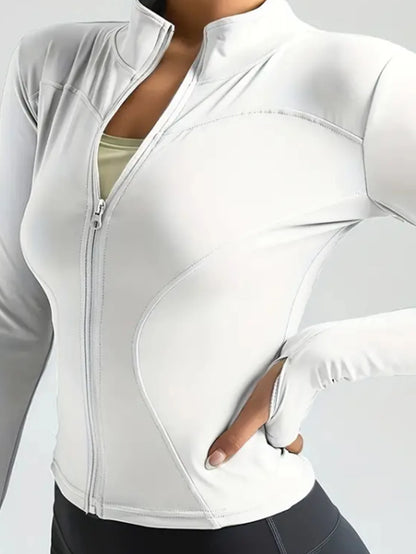 WarmFlex Yoga Jacket – Lightweight Slim-Fit Training Layer for Women - Willen