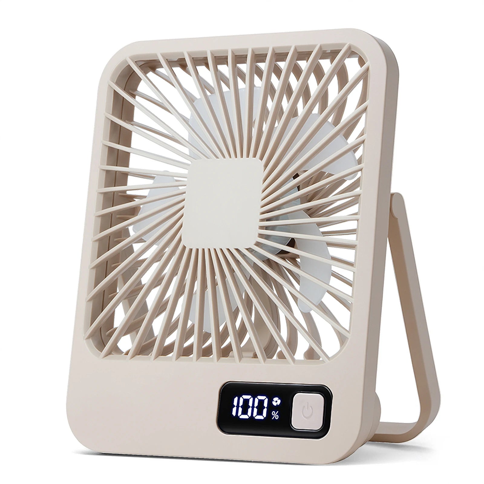 Portable Folding Desk Fan – 180° Adjustable, USB Rechargeable - Willen