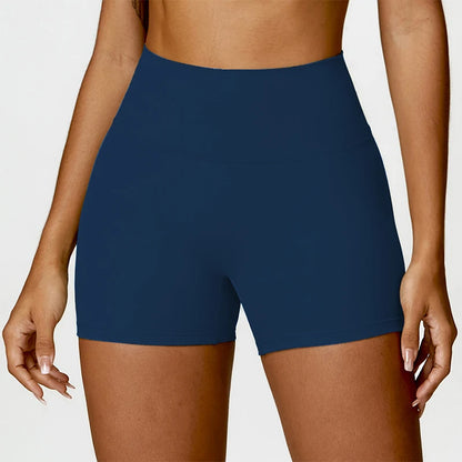 High-Waist Seamless Yoga Shorts – Breathable Stretch Fit for Active Comfort - Willen