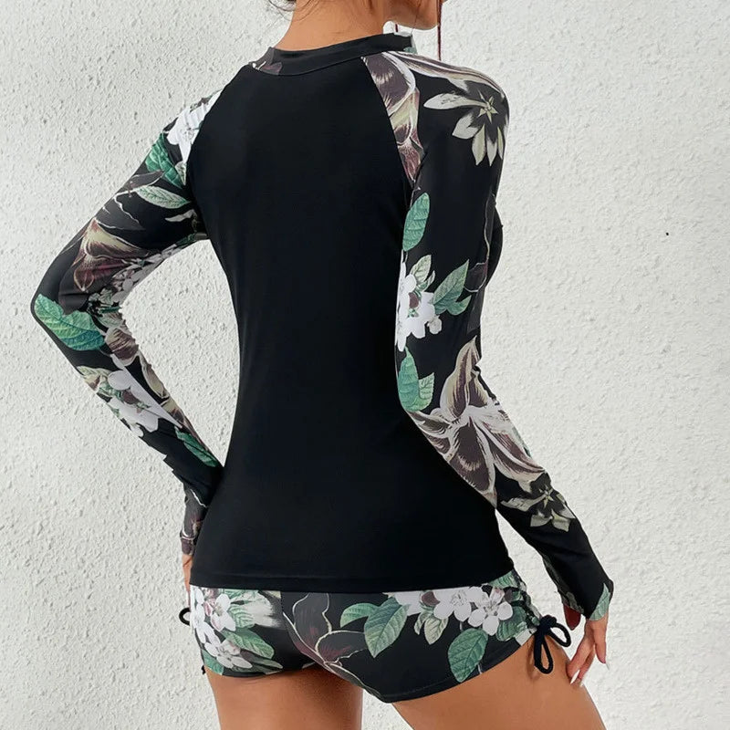 SurfEase Swim Set – Two-Piece Long Sleeve Swimsuit for Active Use - Willen