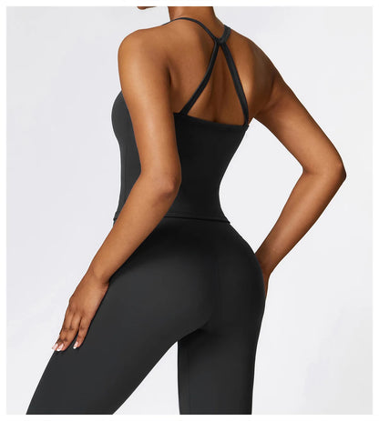Seamless 2-Piece Yoga & Fitness Set – Nylon, Breathable - Willen