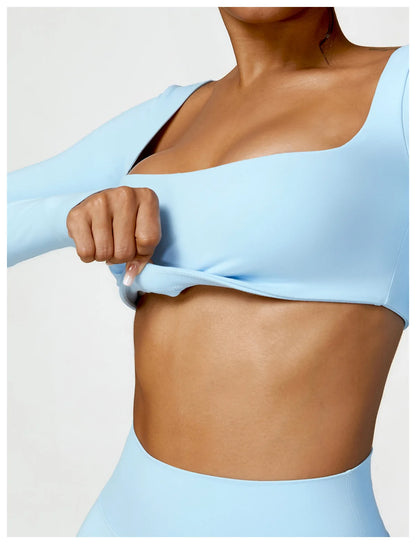 MotionSleeve – Seamless Stretch Long Sleeve Top - Willen