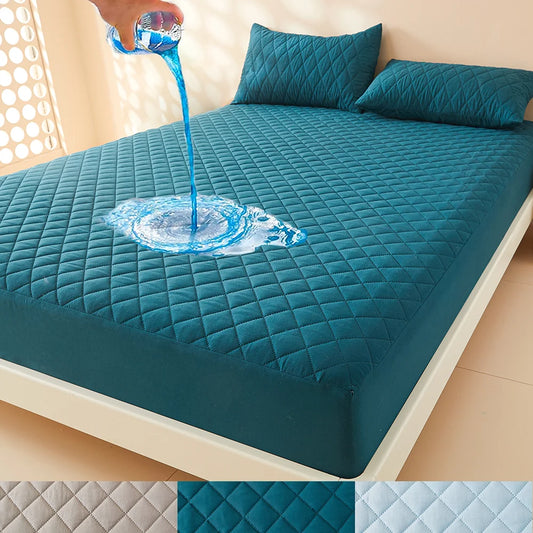 DryGuard 3D Mattress Protector – Waterproof, Breathable Fitted Cover for Home & Travel - Willen