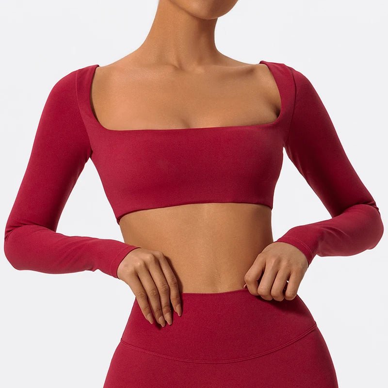 MotionSleeve – Seamless Stretch Long Sleeve Top - Willen