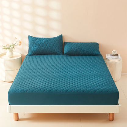 DryGuard 3D Mattress Protector – Waterproof, Breathable Fitted Cover for Home & Travel - Willen