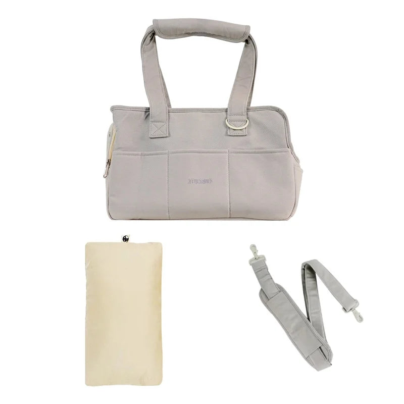 Travel Shoulder Bag for Small Pets – Cotton Sling with Support Base - Willen