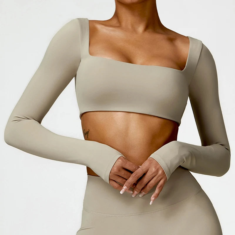 MotionSleeve – Seamless Stretch Long Sleeve Top - Willen