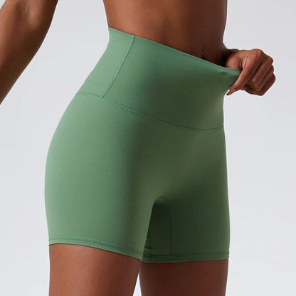 Seamless Yoga Shorts – High-Waist Stretch Design with Breathable Comfort - Willen