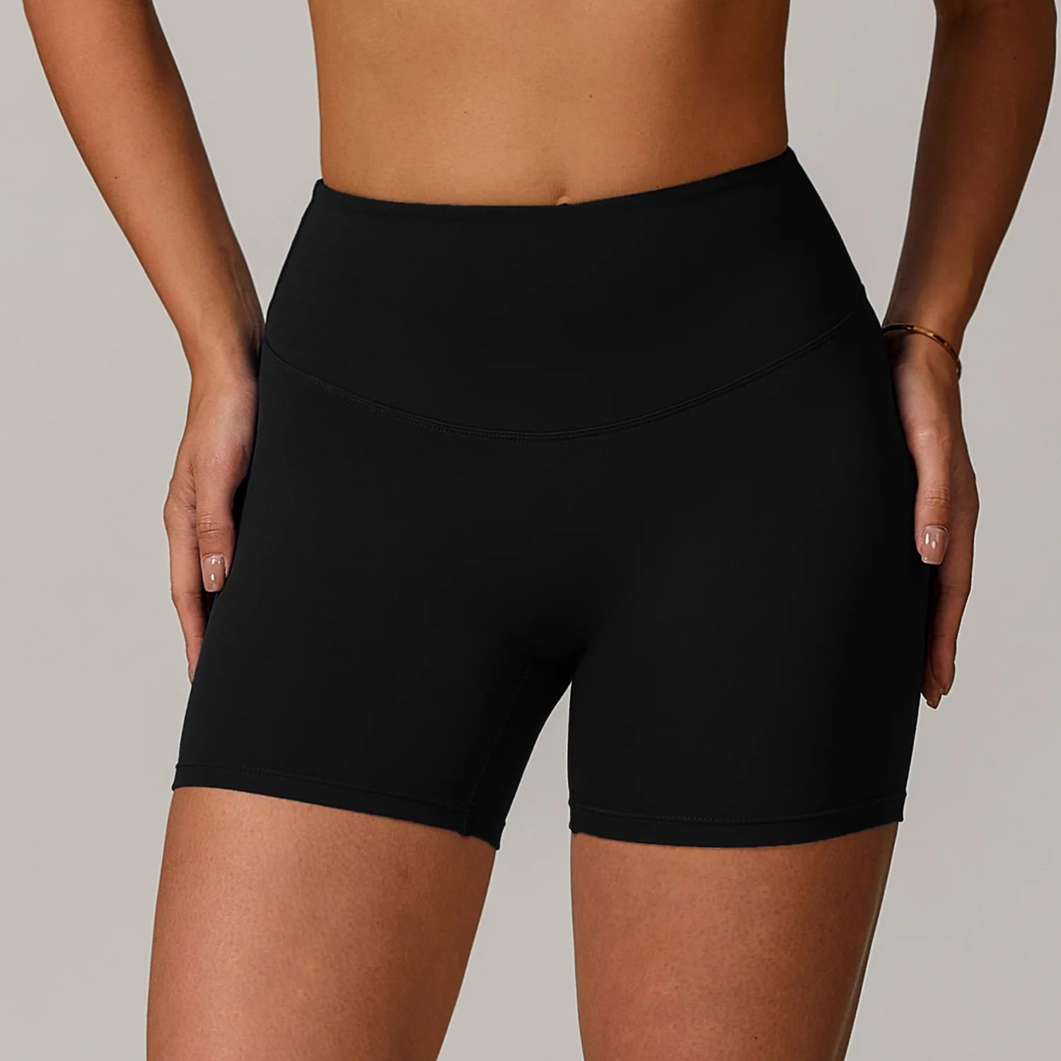 Seamless High-Waisted Workout Shorts – Flexible Fit with Supportive Feel - Willen