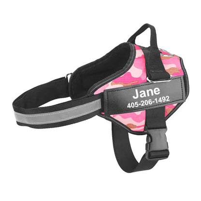 Reflective Dog Harness – Adjustable, Breathable, Padded - Willen