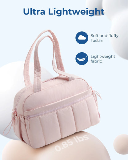 Water-Resistant Travel Shoulder Bag – Multi-Use Duffel with Trolley Sleeve - Willen