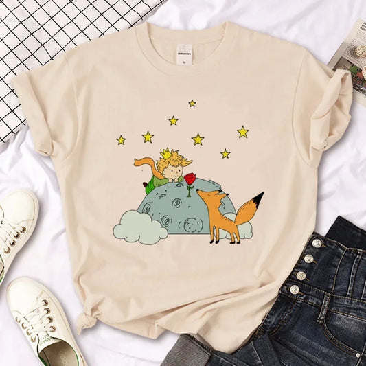 Celestial Prince Harajuku Tee – Unisex Polyester T-Shirt with Anime-Inspired Print - Willen