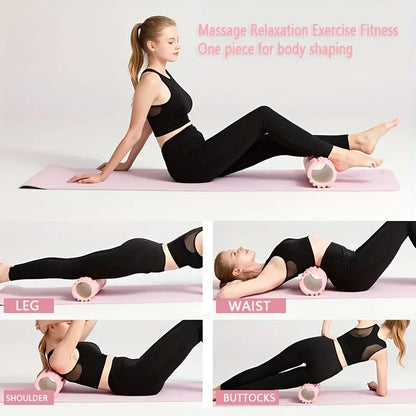Sports & Rehab Foam Roller – EVA & PVC, 26×8 cm - Willen